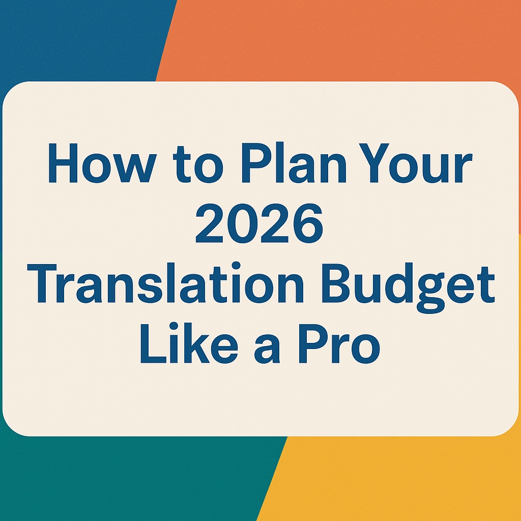 Translation Budget 2026